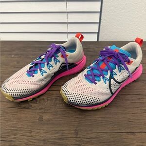 Nike Athletic Shoes - Pink, Blue, Purple